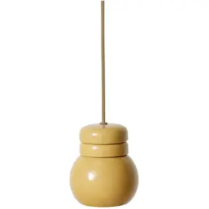 HKliving - Suspension Bulb Jaune moutarde taille unique pas cher