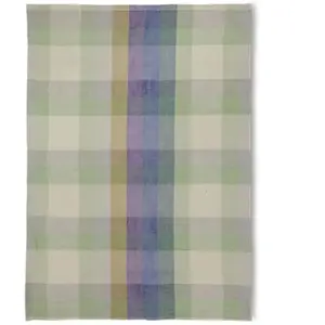 HKliving - Torchon Vida Vert Menthe 50x70 pas cher