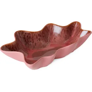 Bol de service en forme de coquillage Coral - HKLIVING pas cher