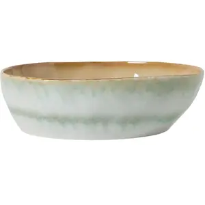 HK LIVING - Bol à pâtes 70s ceramics - Vert - Grès émaillé
