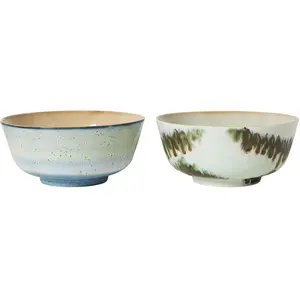 HK LIVING - Bol 70s ceramics - Multicolore - Grès émailléVendu parmade-in-design