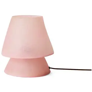 Lampe à poser basse en fibre de verre HKliving Rose taille unique pas cher