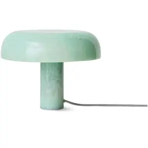 HK LIVING - Lampe de table Mushroom - Vert - Résine pas cher