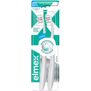 Elmex Brosse à Dents Professional Precision Sensitive Lot de 2
