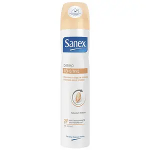 SANEX Déodorant Dermo Sensible Spray 200 ml - Protection 24h pour Peaux Sensibles TUVendu parkaufland