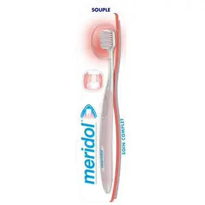 Brosse à dents - MERIDOL - Soin Complet - Gencives sensibles - Hypoallergénique - Doux pas cher