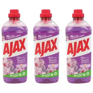 Pack Nettoyants Multi surfaces AJAX Multi-Usages 3L - Lavande et Magnolia Shop-Story pas cher