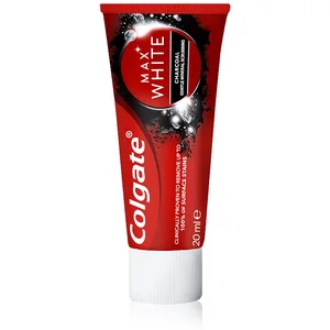 Colgate Max White Charcoal dentifrice blanchissant 20 ml pas cher