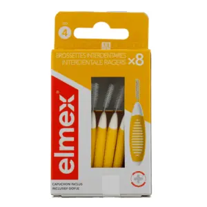 Comparateur de prix : Elmex Brossettes Interdentaires Taille 4 - 1,3Mm - Pack De 8 Brossettes