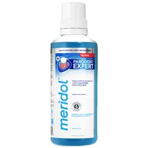 Comparateur de prix : Meridol Méridol Bain de Bouche Parodont Expert 400ml