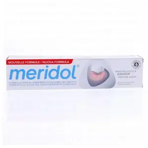 Comparateur de prix : Meridol Protection Gencives & Blancheur Dentifrice | 75 ml