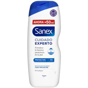 Sanex Dermo Expert Care Gel Douche Protecteur Peau Normale 600ml pas cher
