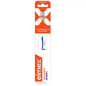 ELMEX Brosse à dents interx sensitive medium unité pas cher