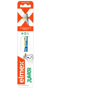 ELMEX Brosse à dents souple junior 6 à 12 ans pas cher