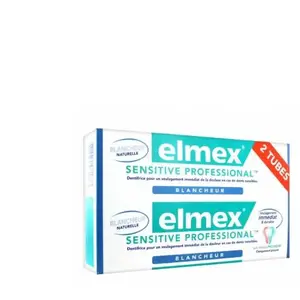 Elmex Sensitive Dentifrice Professional Blancheur 75ml lot de 2Vendu paramazon