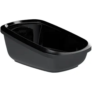 PeeWee EcoGranda Bac à litière noir pour chat - Bac à litière pour chatVendu parkaufland