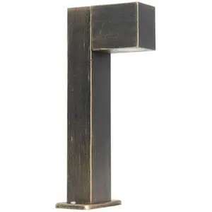 QAZQA Lampe d'extérieur sur pied industrielle or antique 35 cm IP44 - BalenoVendu paramazon