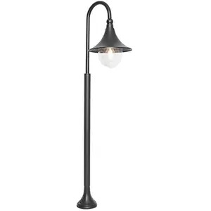 QAZQA Lanterne d'extérieur classique noire 125 cm IP44 - DaphneVendu paramazon