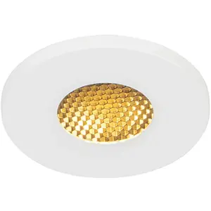 QAZQA Spot encastrable pour salle de bain moderne blanc IP54 - Shed HoneyVendu paramazon