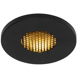 QAZQA Spot encastrable pour salle de bain moderne noir IP54 - Shed HoneyVendu paramazon