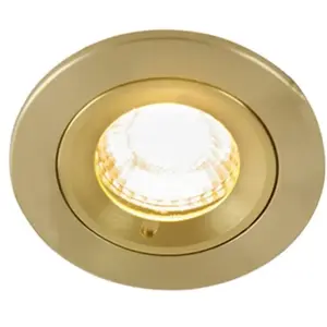 QAZQA Spot encastrable moderne or 7,8 cm IP44 - Xena RoundVendu paramazon