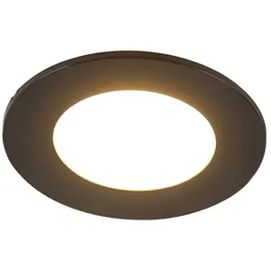 QAZQA blanca - Moderne Dimbare LED Inbouwspot met Dimmer voor badkamer...Vendu paramazon