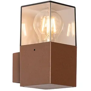 QAZQA Applique d'extérieur industrielle brun rouille IP44 - DanemarkVendu paramazon