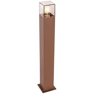 QAZQA Lampadaire extérieur en aluminium brun rouilleVendu paramazon