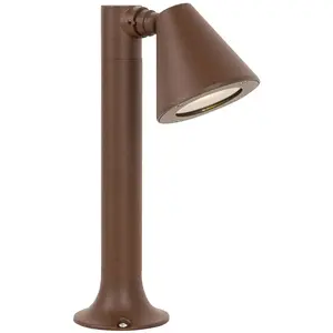 QAZQA Borne d'extérieur moderne marron rouille 30 cm IP44 orientable - CiaraVendu paramazon