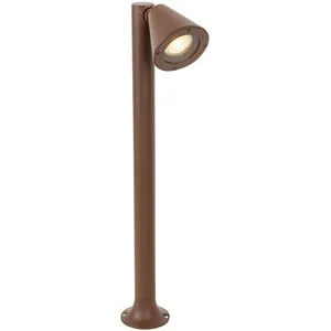 QAZQA Borne d'extérieur moderne marron rouille 60 cm IP44 réglable - CiaraVendu paramazon