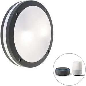 QAZQA glow - LED Dimmable Applique et plafonnier variateur inclus - 2 ...Vendu paramazon