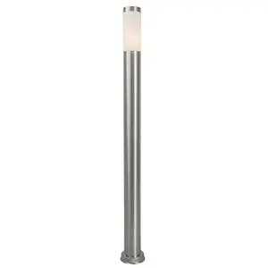 Lampadaire d'extérieur moderne acier 110 cm IP44 - RoxVendu paramazon