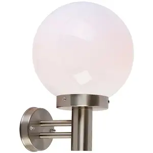 QAZQA Applique d'extérieur moderne acier inox IP44 - SferaVendu paramazon