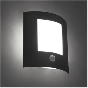 QAZQA emmerald - Moderne Wandlamp met Bewegingsmelder | Bewegingssenso... pas cher