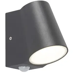 QAZQA Lampe d'extérieur anthracite avec détecteur de mouvement avec LE...Vendu paramazon