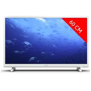 Philips - tv led - lcd 24 pouces 4K, 24PHS5537/12 - Noir pas cher