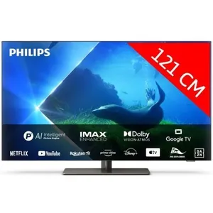 PHILIPS TV OLED 4K 121 cm 48OLED808/12 OLED 4K Ambilight 121cm pas cher