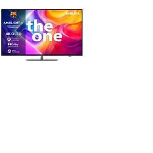 Comparateur de prix : TV QLED Philips The One 55PUS9050 139 cm 4K UHD Ambilight 2025 Gris mé...