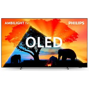 TV OLED Ambilight Philips 55OLED759 139 cm 4K UHD Smart TV 2024 Chrome pas cher