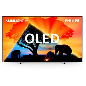 TV OLED Ambilight Philips 65OLED759 164 cm 4K UHD Smart TV 2024 Chrome pas cher
