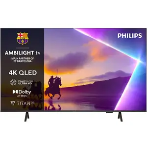 Comparateur de prix : TV Ambilight 108 cm 4K QLED 43PUS8400 HDR10+ Dolby Atmos et DTS:X