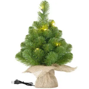 Black Box - Petit sapin de Noël à led edm - 30 cm - 72186 - Vert