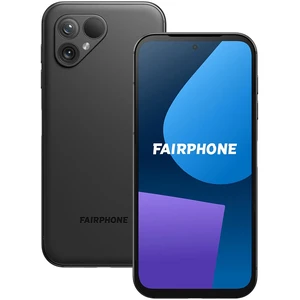 Fairphone 5 16,4 cm (6.46") Double SIM Android 13 5G USB Type-C 6 Go 128 Go 4200 mAh Noir pas cher