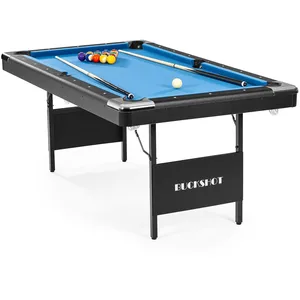 Table de Billard pliable Buckshot Atlanta 6ft - Bleu pas cher