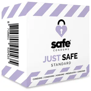 Comparateur de prix : SAFE - Préservatifs avec lubrifiant à base de silicone - Standard - 5 unités