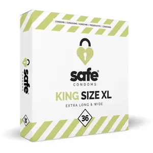 Comparateur de prix : SAFE - Préservatifs - King Size XL - 36 unités