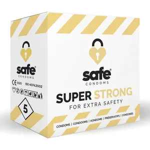 Comparateur de prix : SAFE - Préservatifs - Super Strong - 5 unités