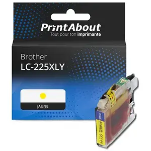 Comparateur de prix : PrintAbout Cartouche compatible Brother LC-225XLY - Jaune - Grande capacité