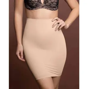 Comparateur de prix : Jupe mi-longue taille haute invisible sculptante Beige Bye Bra