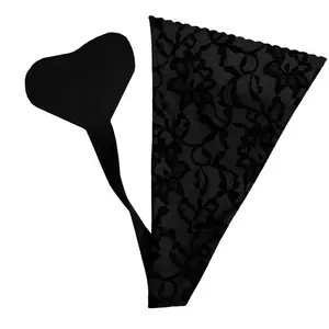 String dentelle adhésif Noir Bye Bra pas cher